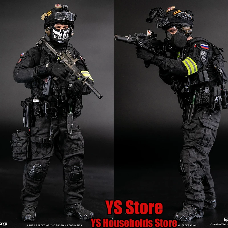 

DAMTOYS 78103S 1/6 Elite Armed Forces of the Russian Federation Cloth Action Figure Mini Rifle Ornament 12" Military Soldier