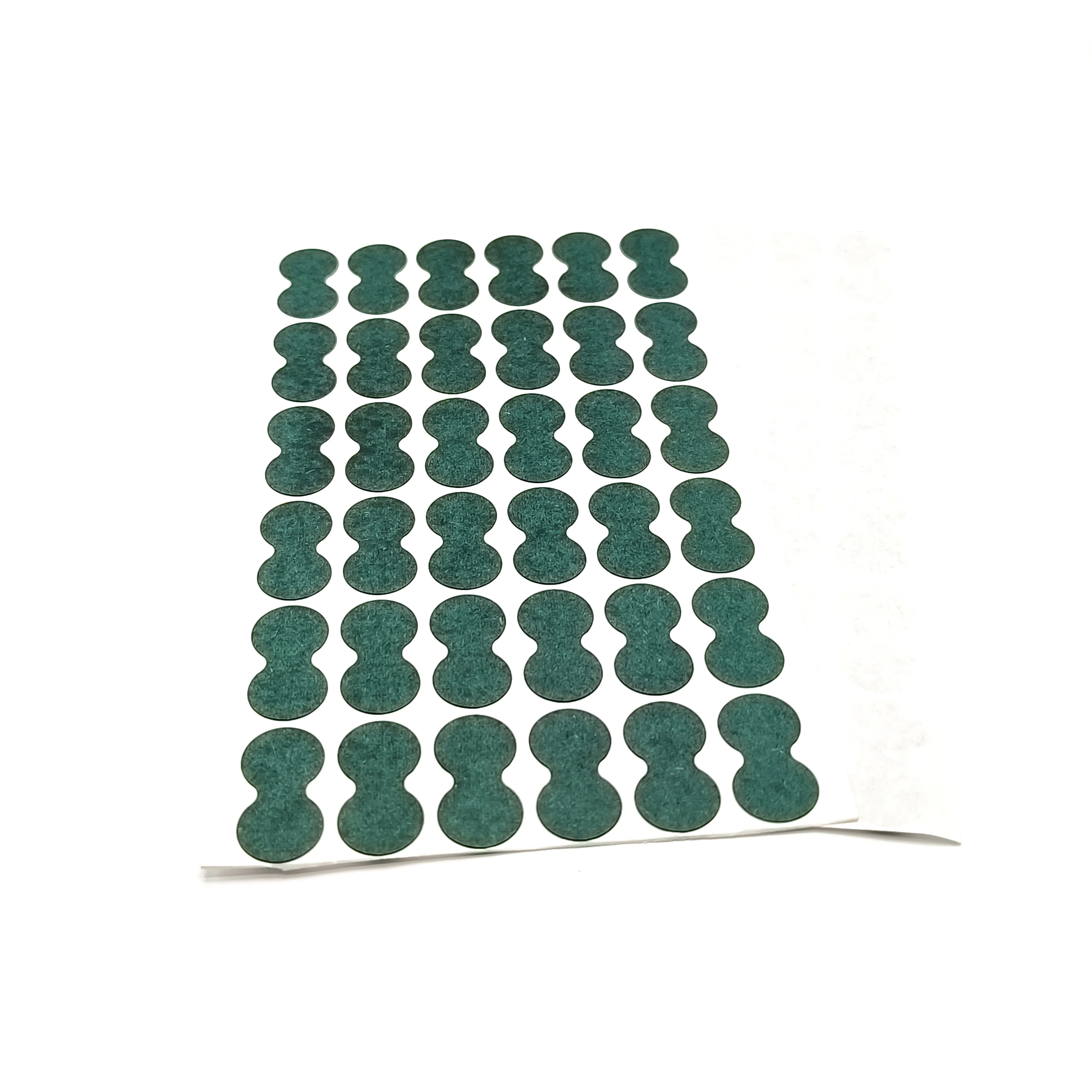 100PCS  Sticky Barley Insulation Paper  For AA Type Battery Cell Double Connection Thickness 0.3MM