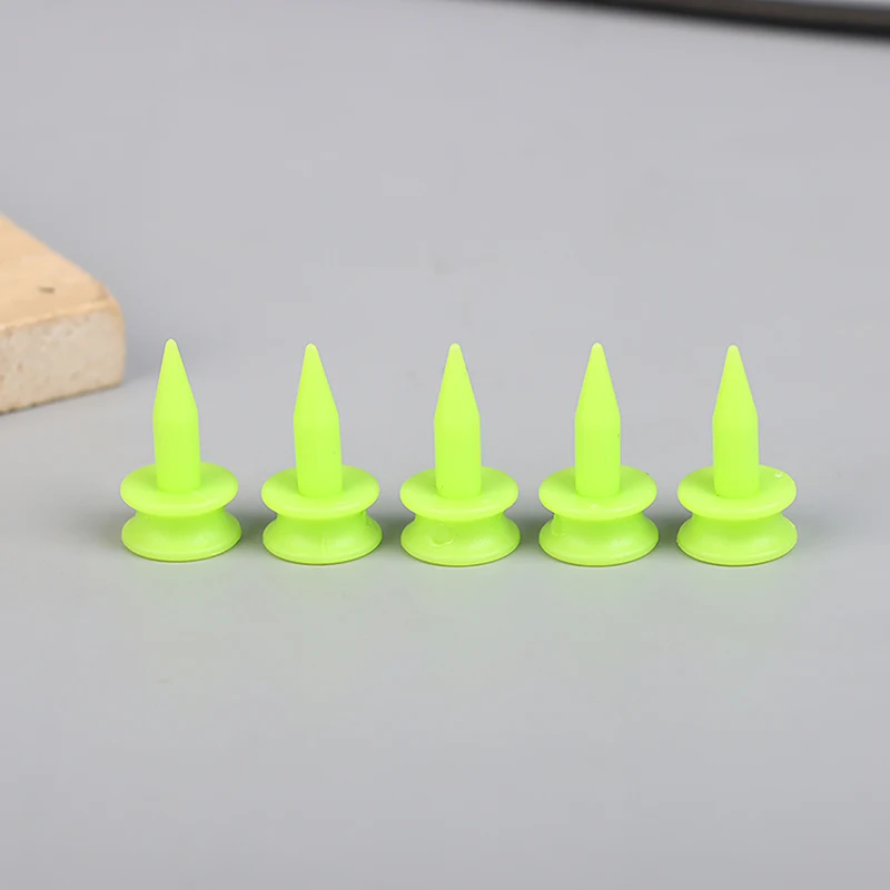 New 50Pcs/Pack Professional Golf Tees 25MM 0.98' Castle Green Golfer Accessory Plastic Golf Tees Perfect For Teeing The Ball