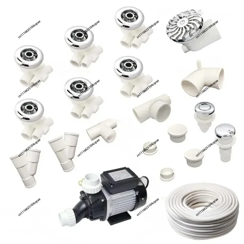 European Whirlpool Air Massage Bubble Jet System Spa Jet Kit Hot Tub Jet System Spa Accessories