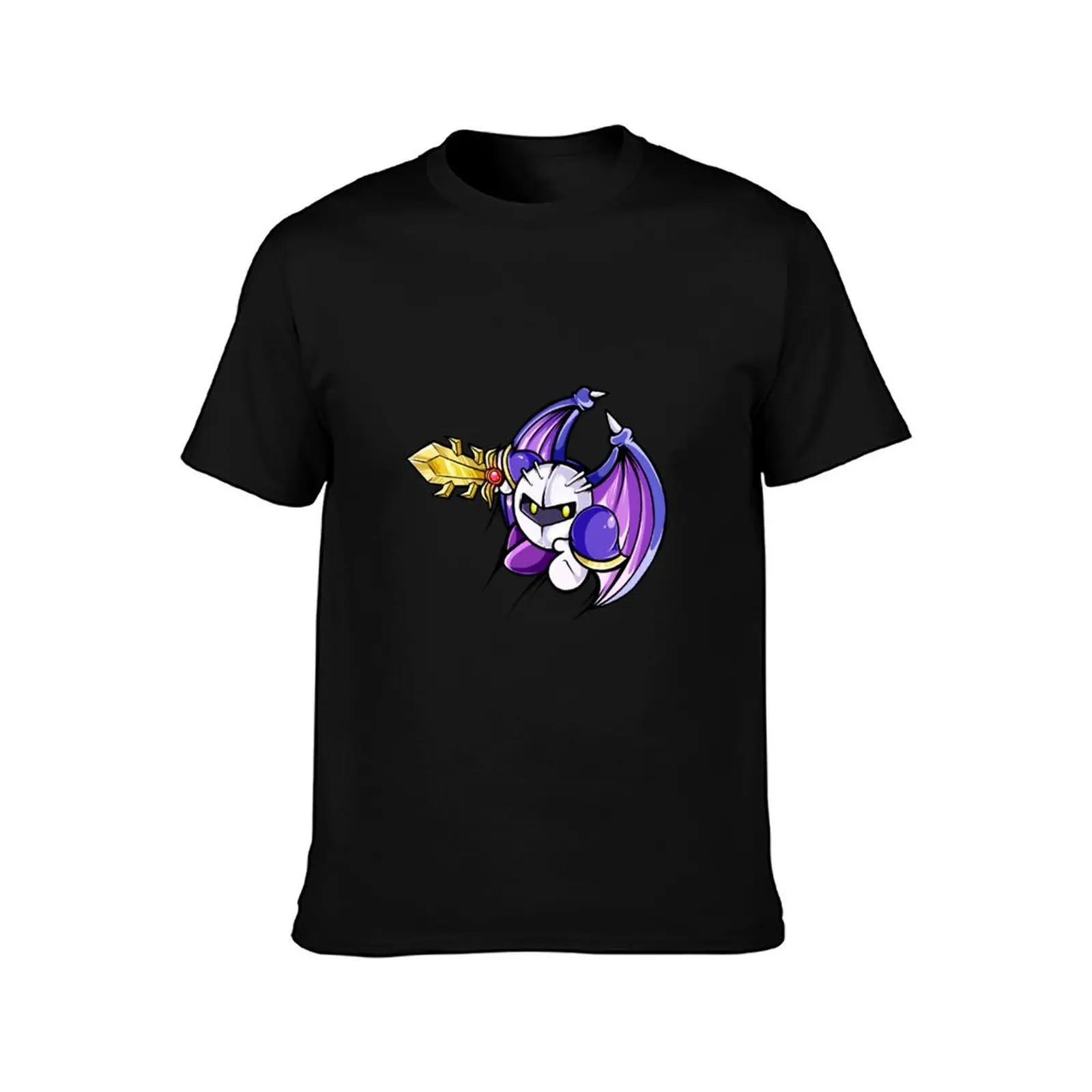 Футболка с забавной рубашкой забавная футболка рисунком Metaknight хлопковая темные рубашки пакет мужской Фото №2