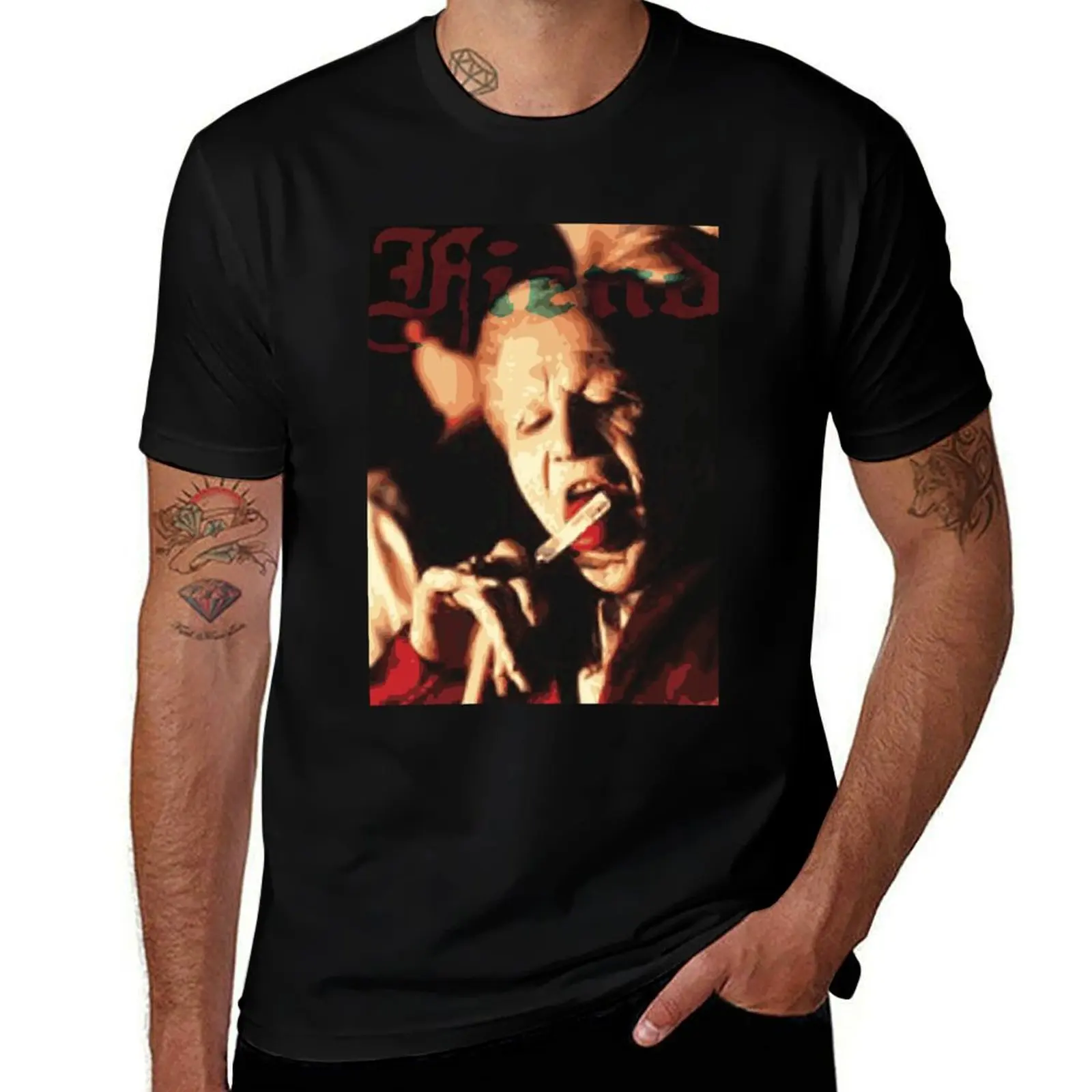 

fiend , gary oldmans dracula T-Shirt t shirts for man graphic funny man t shirts graphic T-Shirt