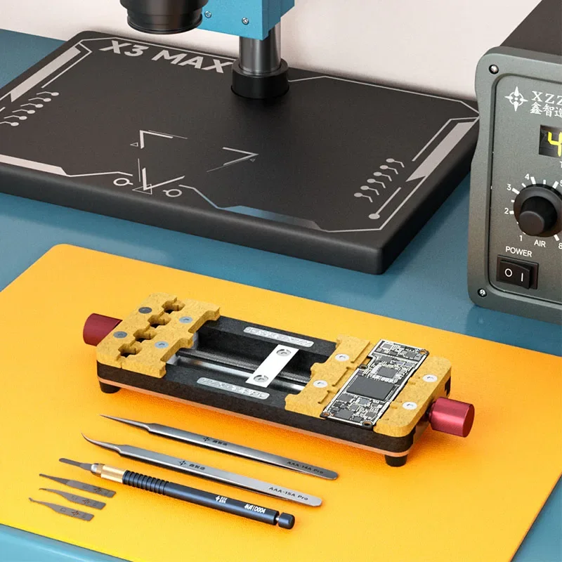 XZZ XINZHIZAO High Temperature Resistance Repair Fixture for Mobile Phone Tablet Mainboard CPU IC Chip Glue Removal Clamp Tool