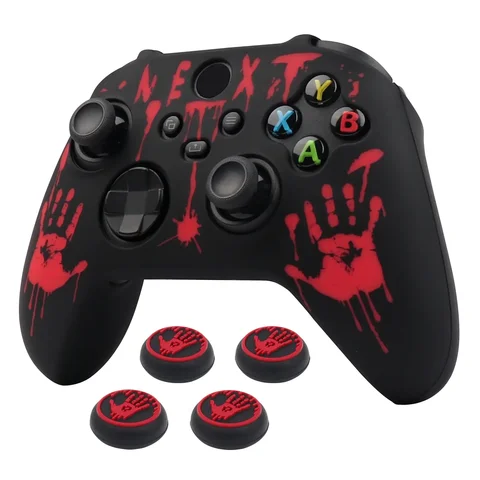Soft Silicon Gamepad Joystick Cases for Xbox Series X S Controller Skin Cover Protector Protection Video Gamepad Accessories