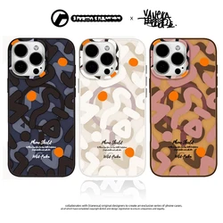 Luxury Designer Fashion Graffiti Case MagSafe for iPhone 17 Pro Max 12 13 14 15 16 Plus 17Pro Car Holder Strong Magnetic Cover