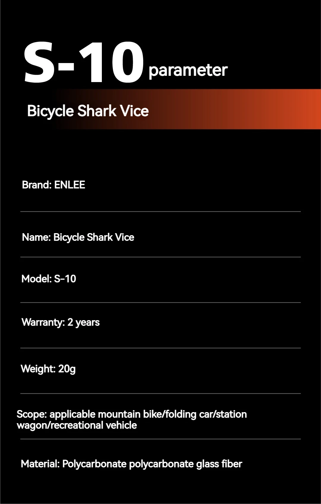 ENLEE Fahrrad Schraubstock Griff Mountainbike Shark Lenker Lindern Müdigkeit MTB Rennrad Grip Schraubstock Griff Fahrrad Zubehör – Detail 2
