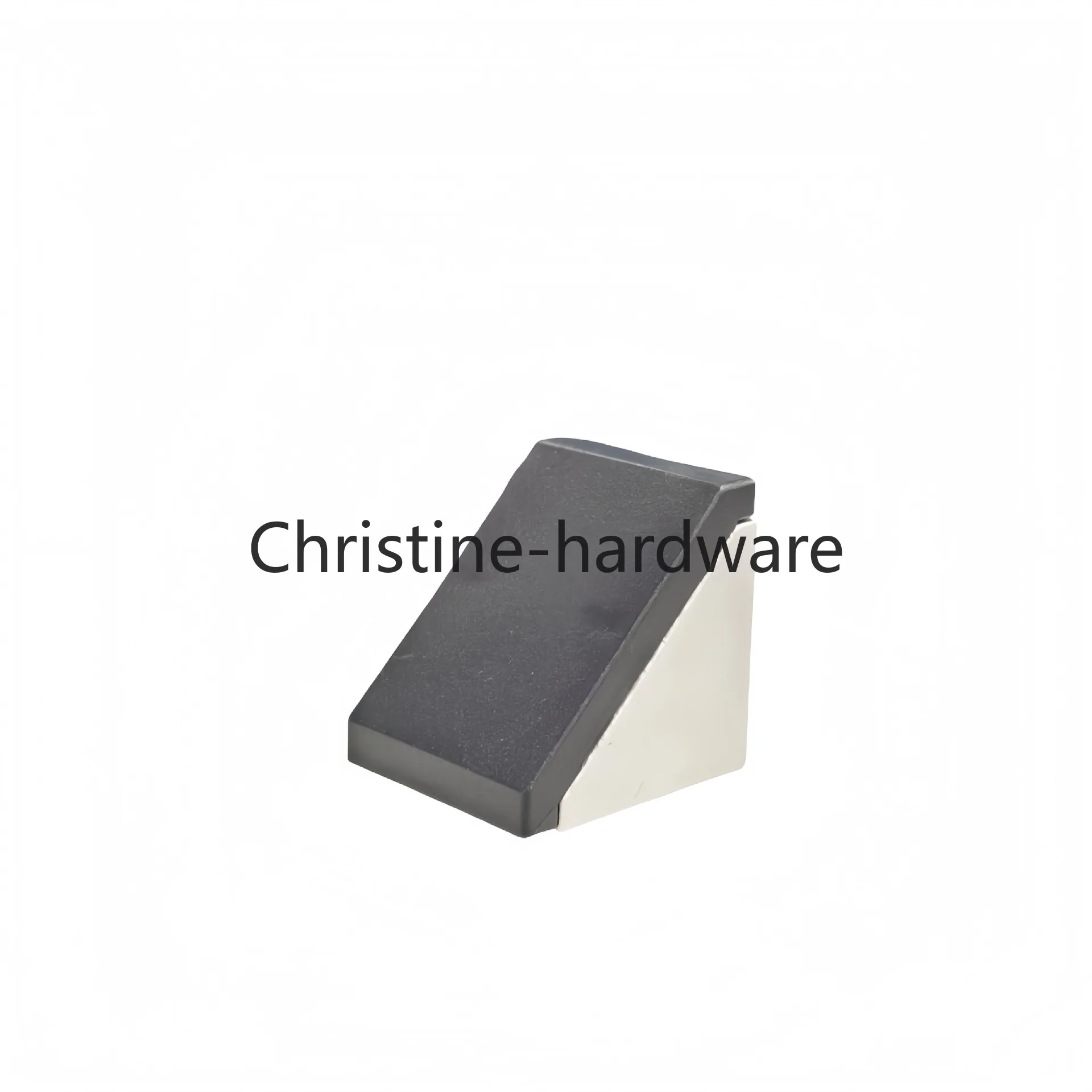10pcs 2020 3030 4040 Corner Bracket Fitting Black Angle Aluminum Connector with Cap for Industrial Aluminum Profile view 5