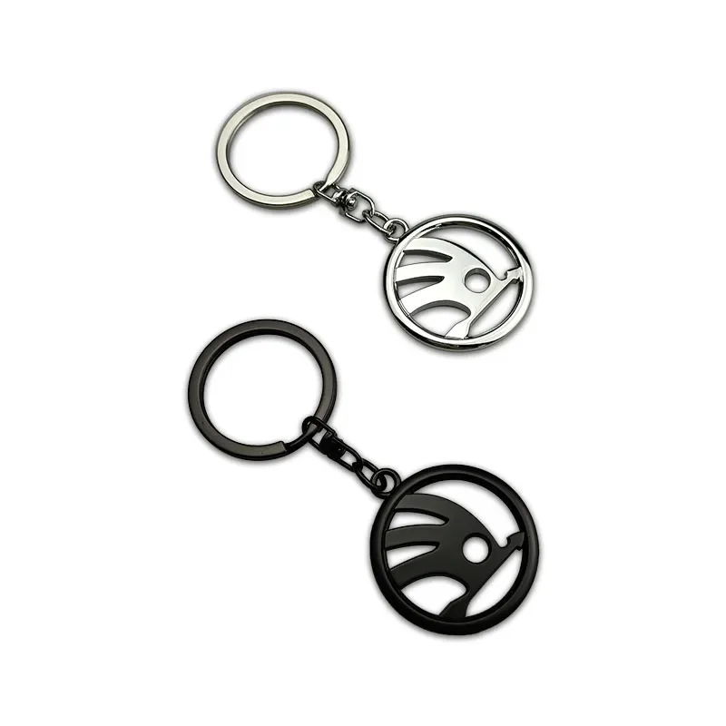 Metal Car Keychain Pendant Key Ring Key Accessories for Skoda Octavia Kodiaq Superb Yeti 2 A7 Tour RS Rapid Kodiak Fabia