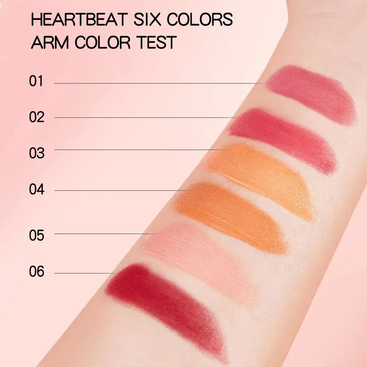 كريم أحمر الخدود السائل المرطب الطبيعي يدوم طويلاً، كريم تفتيح عالي الصبغة قابل للبناء للوجه #5