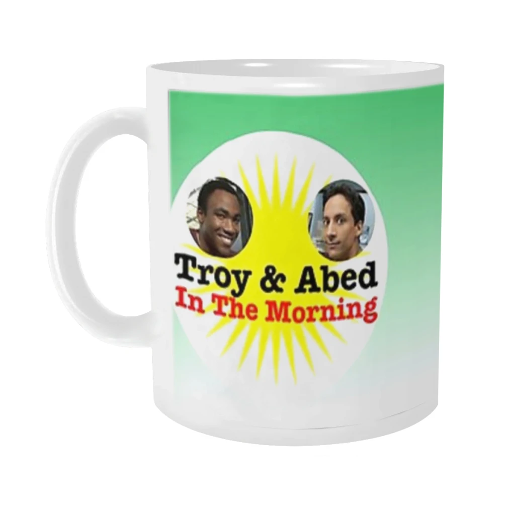 

Troy and Abed In the Morning Mug Tea Coffee Mugs Bachelorette Party Team Groomsman Cups Wedding Gifts