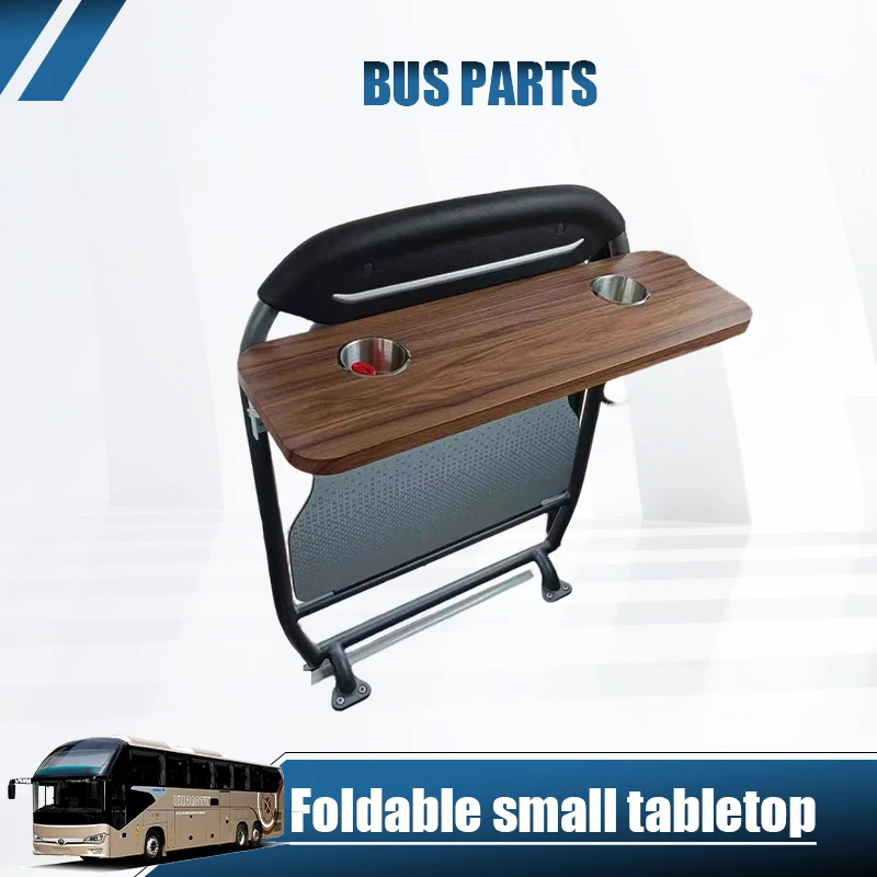 NEW Foldable Small Table Board with Added Table Holder, In-Car Table Suitable for Yutong and Kinglong Bus Accessories