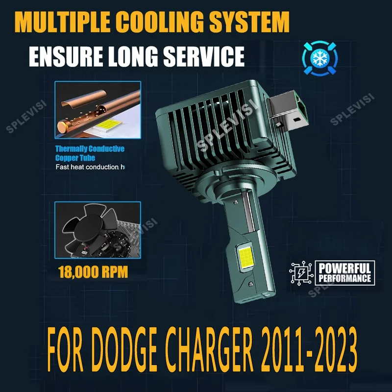 

1 Year Warranty Waterproof & Shockproof 66340 Car Headlight Bulbs LED For DODGE CHARGER 2011 2012 2013 2014 2015 2016 2017-2023