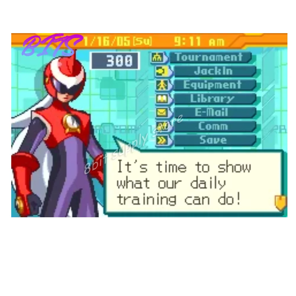 بطاقة ألعاب 32 بت: Rockman EXE 4.5 - عملية حقيقية (جميع المناطق! ترجمة اللغة الإنجليزية! ) #4