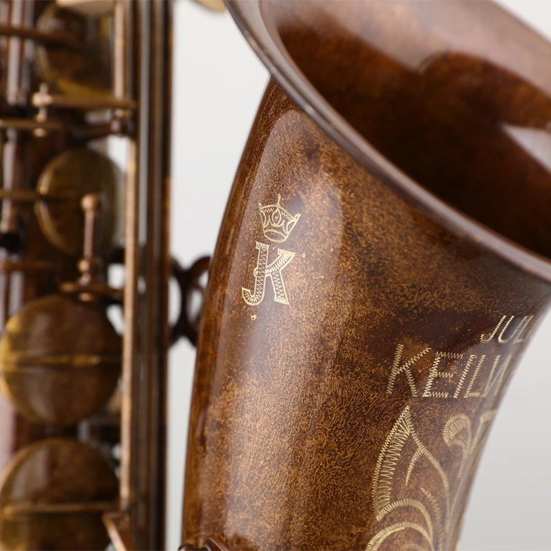 Original Germany keilwerth Saxophone Bb Tenor Antique Brass MKX  JK3000-9-0