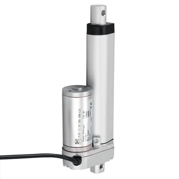 Actuador lineal 1000N 12V 50mm 100mm 250mm 400mm carrera accionamiento lineal Motor eléctrico controlador de Motor lineal actuador lineal