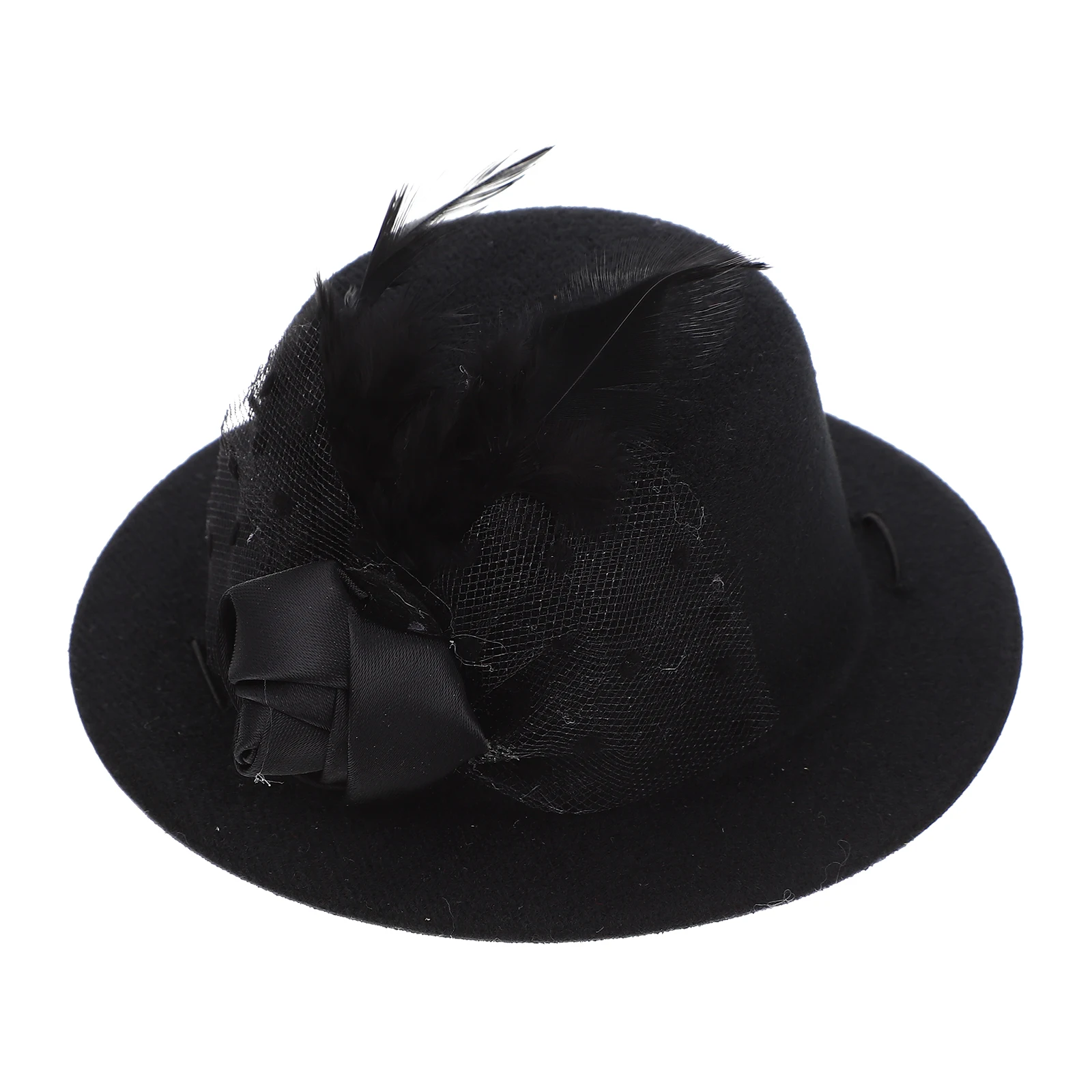 

Pet Bowler Decorative Puppy Bowler Hat Dog Accessory Wear resistant Puppy Hats Adjustable Rope Pet Supply Dog Hats