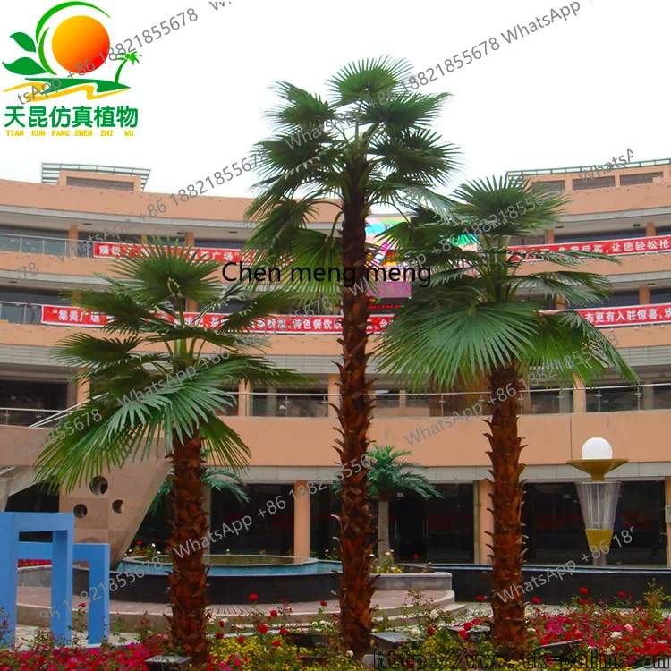 Tiankun simulated palm, large outdoor fresh-keeping palm simulated tree