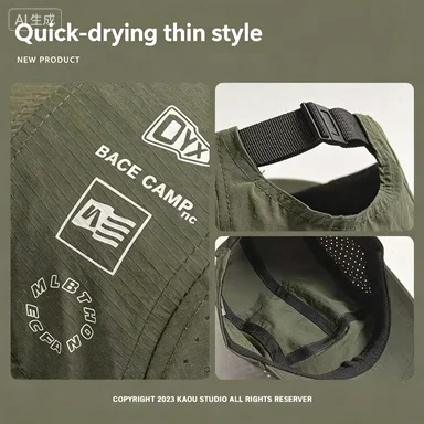Pack of 10 Customizable Quick-Dry Baseball Caps—Add Personalized Text, Photos, or Logos. Stylish and Comfortable Headwear