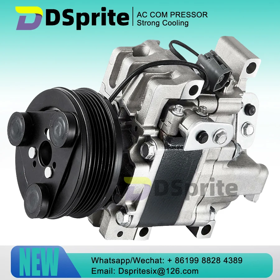 Car ac compressor EG21-61-450A EG21-61-450B EG2161450C H12A1AL4HX H12A1AL4A0 H12A1AL4A1 For Mazda CX-7 2.3L 2007-2010