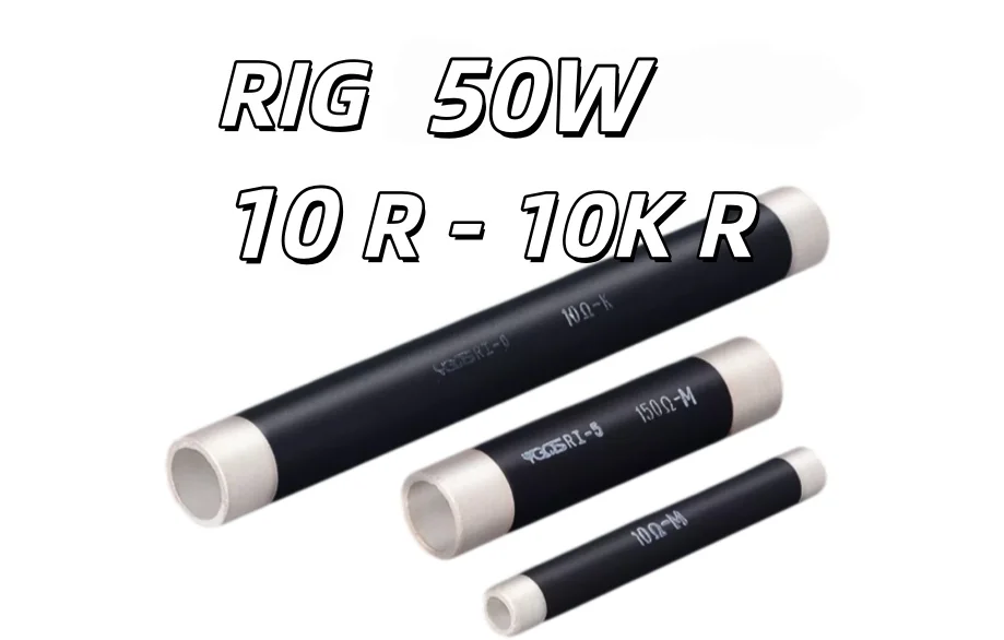 RI  50W 10R -10K R Tolerance: 5% Series High Power High Frequency Tubular Glaze Film Non-Inductive Resistor
