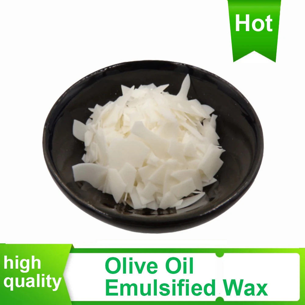 Italy Olivem1000 Olive Oil Emulsified Wax Olive Emulsifier 50g-1000g Cosmetic Raw Materials Wax Emulsion Emulsifying Wax