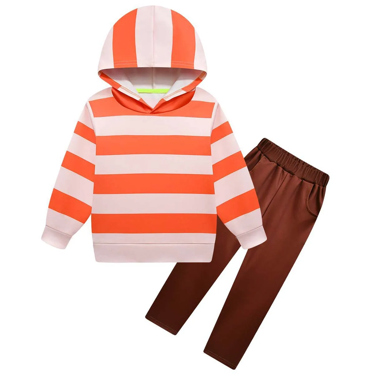 

Halloween Inside out Kid 2Pcs Set Hoodies Kids Envy Embarrassment Anger Ennui Fear Anxiety Inside Outfit Out Clothes