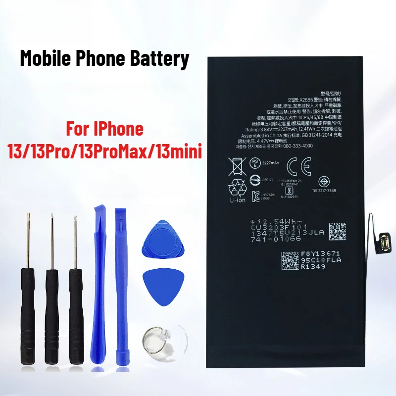 

For IPhone 13/13Pro/13ProMax/13mini 3227mAh High Capacity Mobile Phone Battery