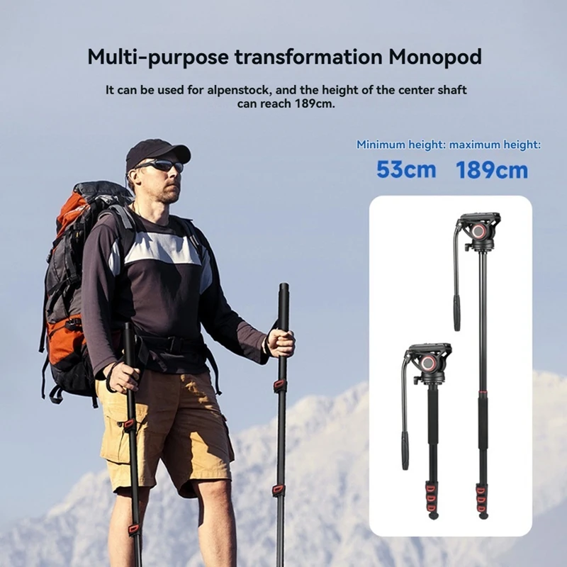 휴대 전화 카메라에 대 한 전문 Tripe 원격 빛 밤 낚시 스탠드와 휴대 전화 삼각대에 대 한 181Cm 삼각대