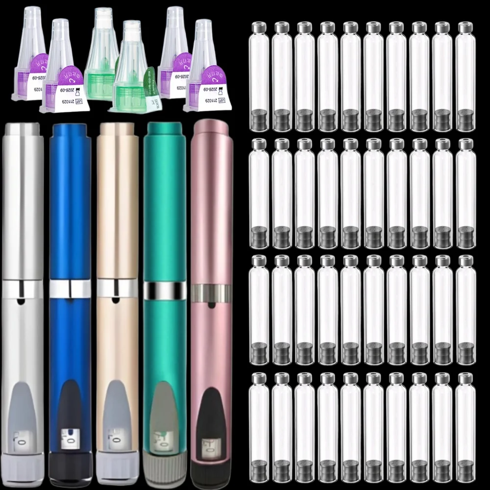 

20Pcs Disposable 3ml Empty Cassette Bottle for Lilly Magic Pen Insulin Cartridges Injection Pen Tattoo Pen Medical Aesthetics