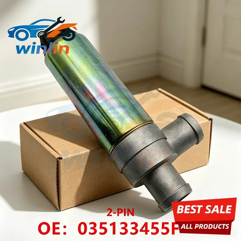 035133455F 037906457A Idle Air Control Valve For Audi 80 90 100 VW Corrado Golf Passat Scirocco 1984-1991