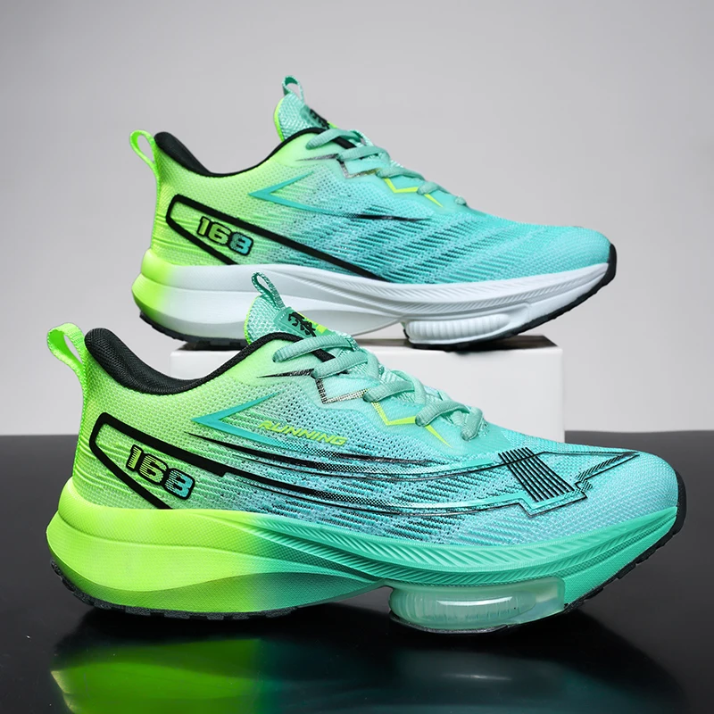 

Мужские кроссовки для бега, дышащие, с амортизацией, люксовые, для тренировок, гонок, улицы, парные, нескользящие, для джоггинга, сетчатые, для бездорожья