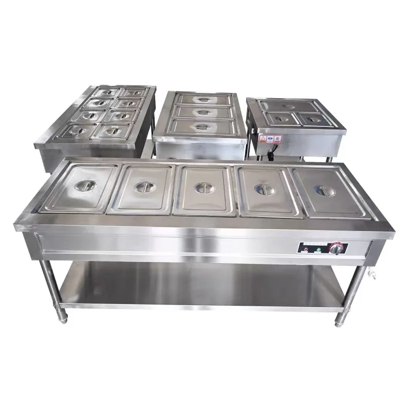 Warmer Food Warmer Display For Restaurant Buffet Commercial Bain Marie Hot Sale Fast Food Electric Food - view 2