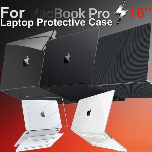 Imagen 1 del producto Carcasa Rígida de Plástico para MacBook Pro 16 pulgadas 2026 2025 2024 2023 2022 2021 M5M4 M3M2 M1 A3403 A3186 A2991 A2780 A2485 Pro Max