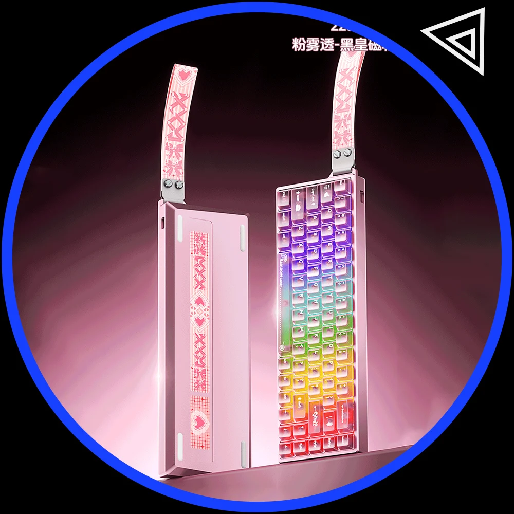 

Aula WIN68HE Ultra Magnetic Switch Keyboard Aluminum Alloy Keyboard 1 Wired 0.01mmRT 8000HZ Low Latency Gaming Keyboard