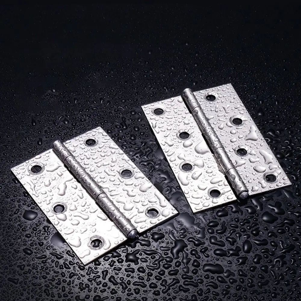 1Pcs Door Hinges Aluminum Core 1/1.5/2/2.5/3 Inch Furniture Hardware Folding 201 Stainless Steel Cross Hinge Window Accessories