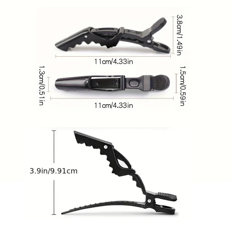 5-30Pcs Alligator Hair Clips Hairdressing Clamps Plastic Hair Claw Professional Barber Salon Styling Hairpins Hair Accessories image 6
