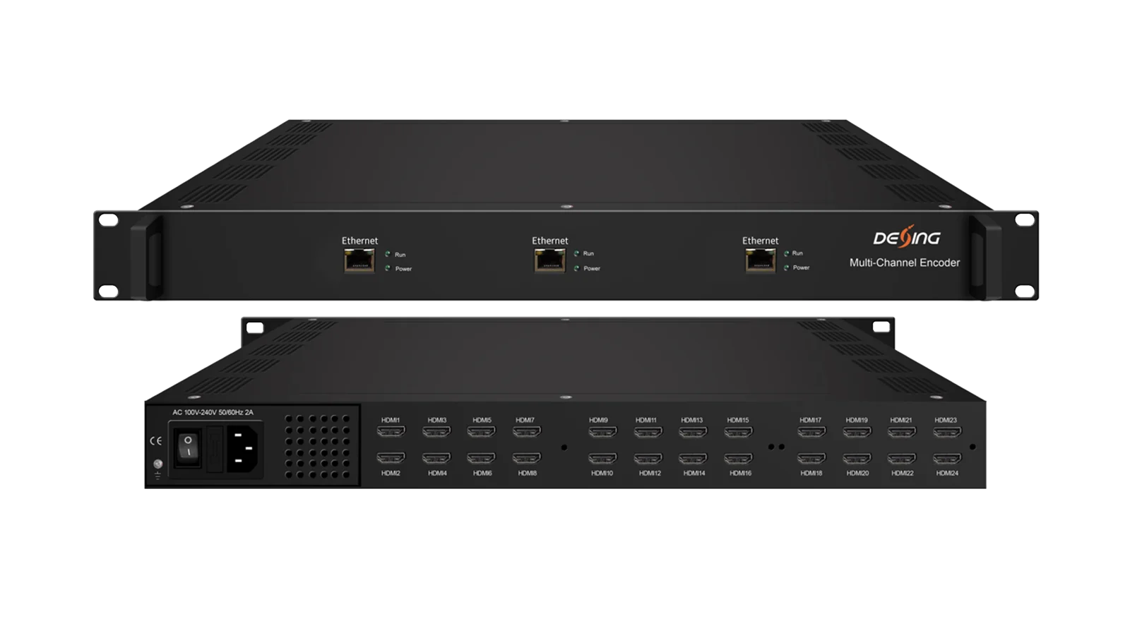 DEXIN NDS3228S-N Cctv Network Video Encoder, 24 hdmi Encoder H.264,  Encoder with SRT Out