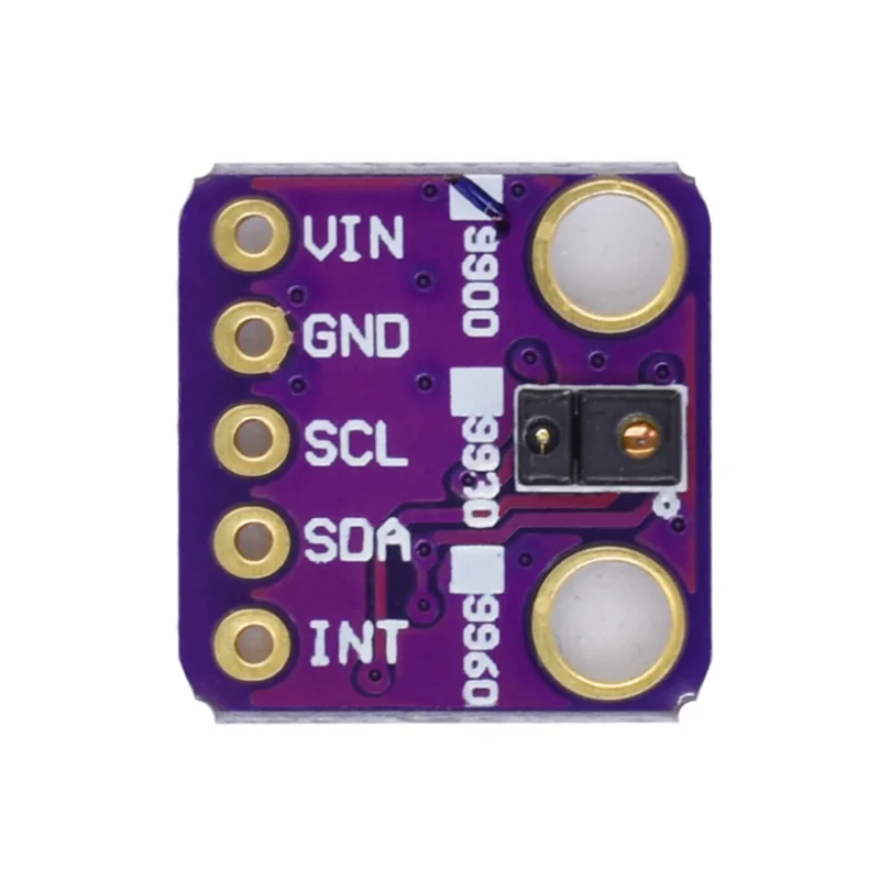 Digital environment module, brightness varying from proximity sensor with RGB sensor