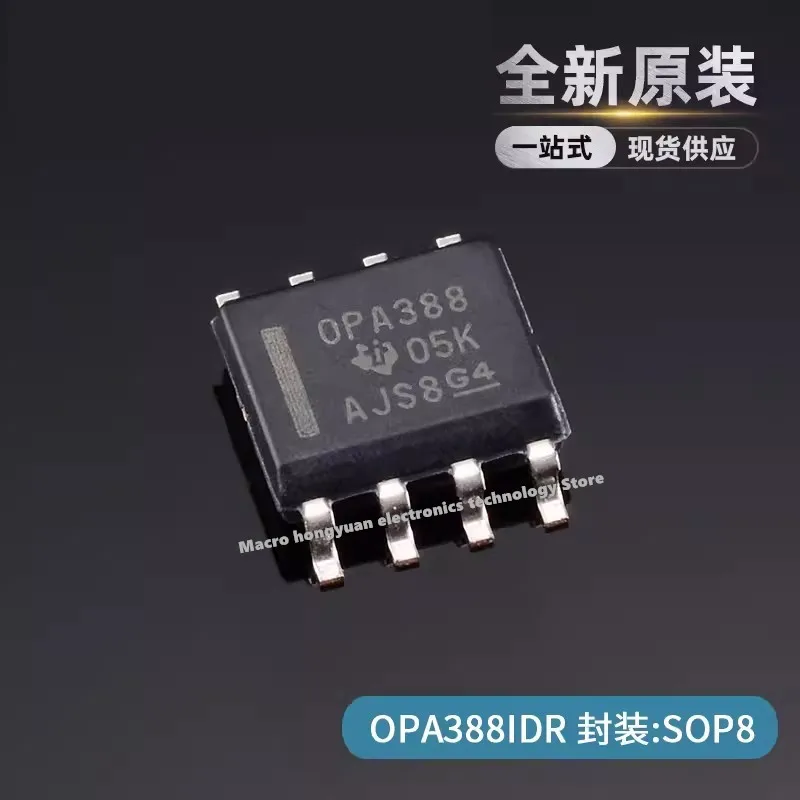 10adet OPA388IDR OPA388ID Silkscreen OPA388 Operational Amplifier Package SOP8