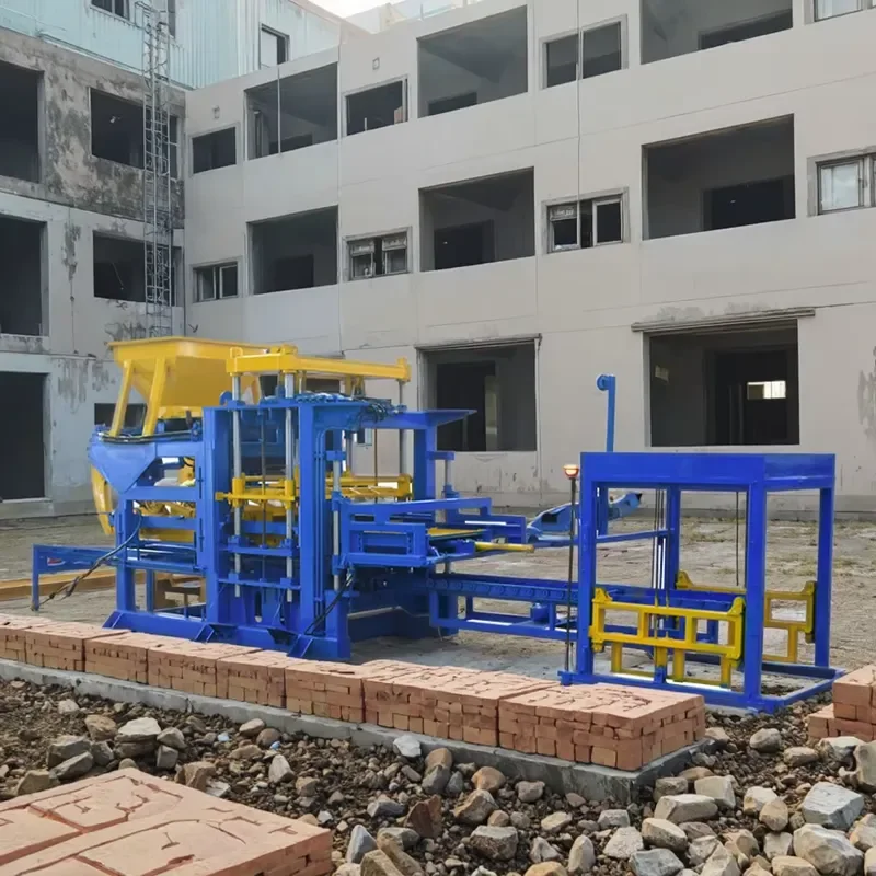 Hydraulic Pressure Largescale Brick Making Machinery Brick Molding Machine Concrete Cement Non-burning Soil Brick Machine