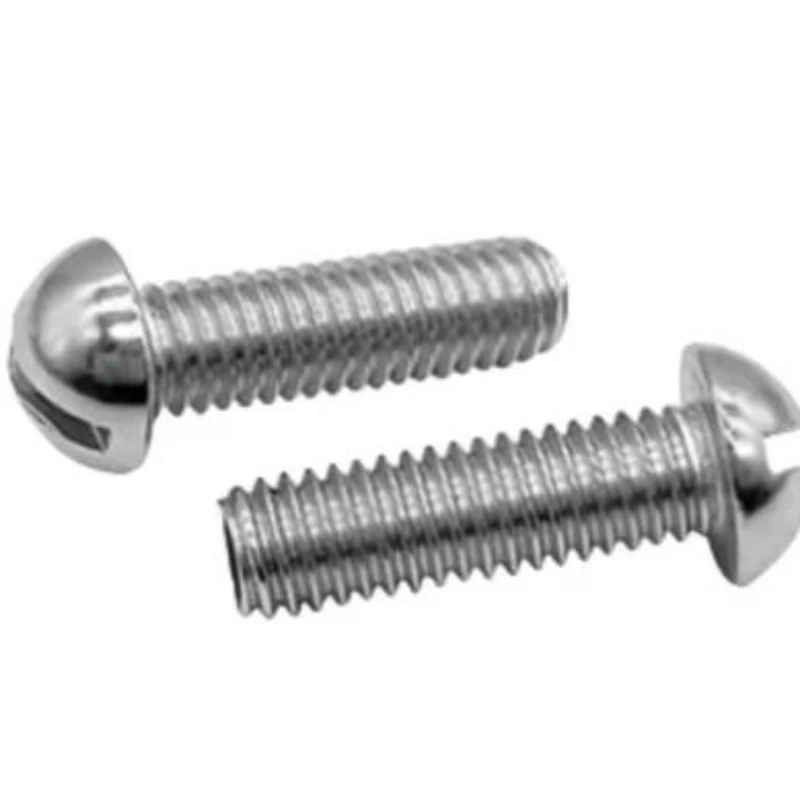 GB67-76 Half Round Cup Head Slotted Machine Screws Anti-rust Stainless Steel Fastener Assortment