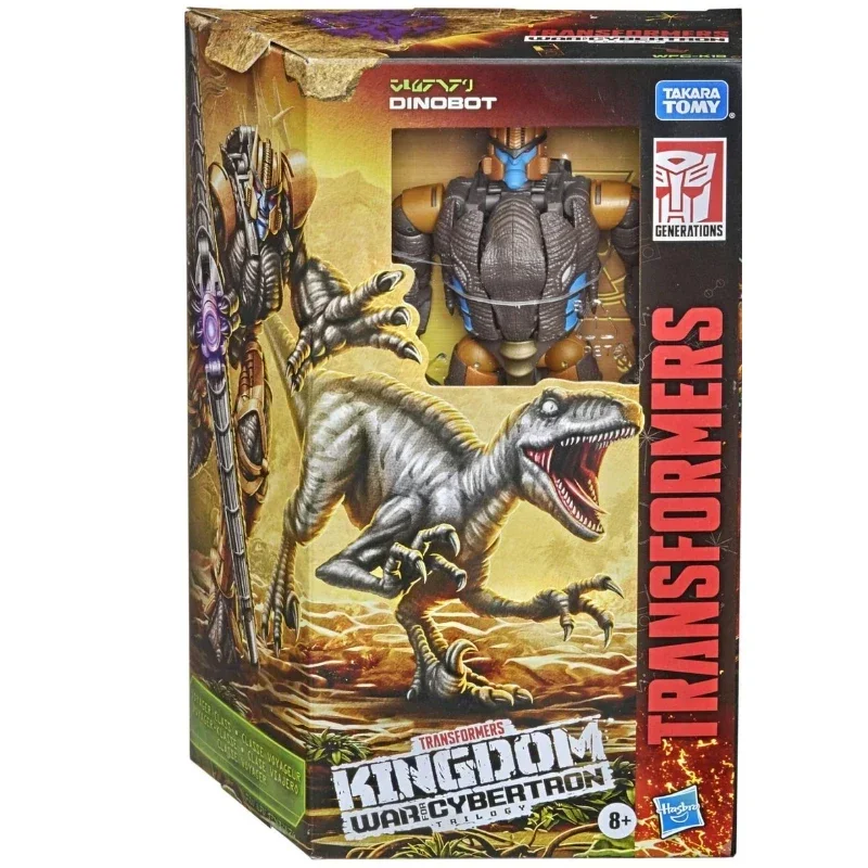 In Stock Takara Tomy Transformers G Series Kingdom WFC-K18 Dinosaur Warrior Collectible Figures Action Popular Gifts