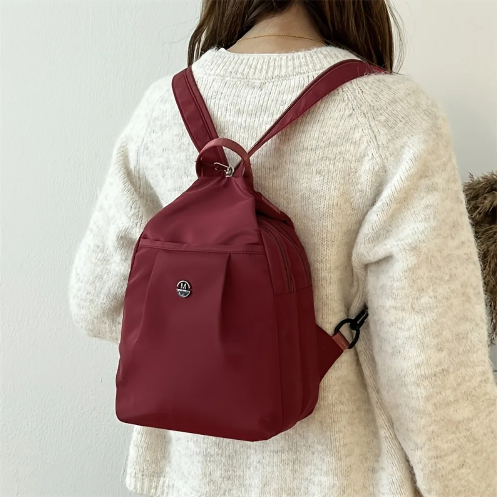 Multi‑Functional Women Sling Bag,Water‑Resistant Nylon Crossbody Backpack,Convertible Shoulder & Chest Bag, Casual Daily Storage