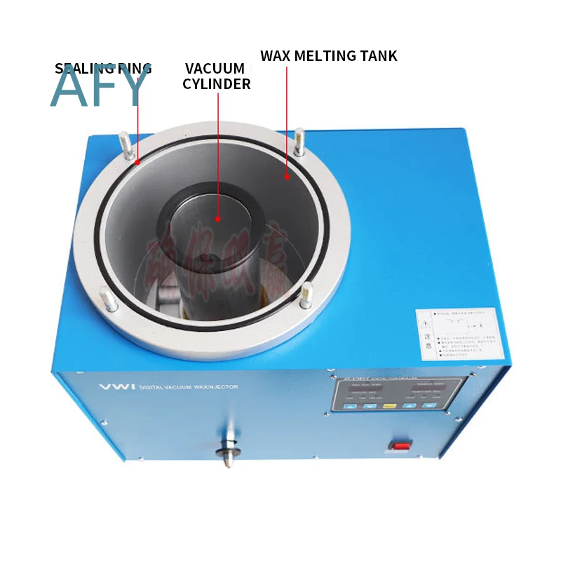 Digital Vacuum Wax Injector for Jewelry Making Equipment Automatic Wax Injection Machine 220V Precision Casting Tool for Lost