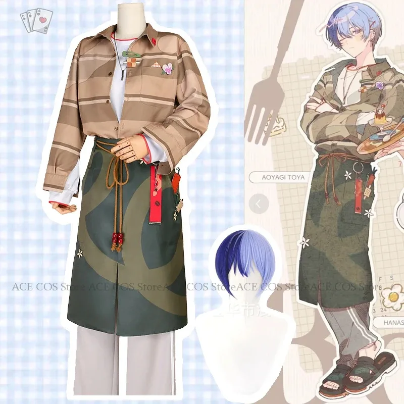 신작 애니메이션 하나사토 미노리 만우절 텐마 츠카사 프로젝트 세카이 동일 스타일 아오야기 토야 의상 코스프레 애니메이션2025