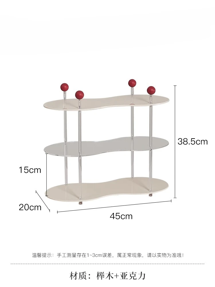 Acrylic Shelf Desktop Creative Cup Holder Display Stand Bedroom Storage Rack