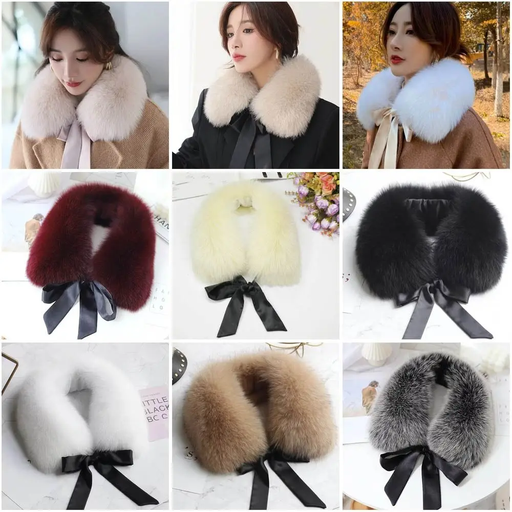 

Модный теплый шарф с меховым воротником, мягкий искусственный мех, ультра пушистое женское теплое пальто, платье