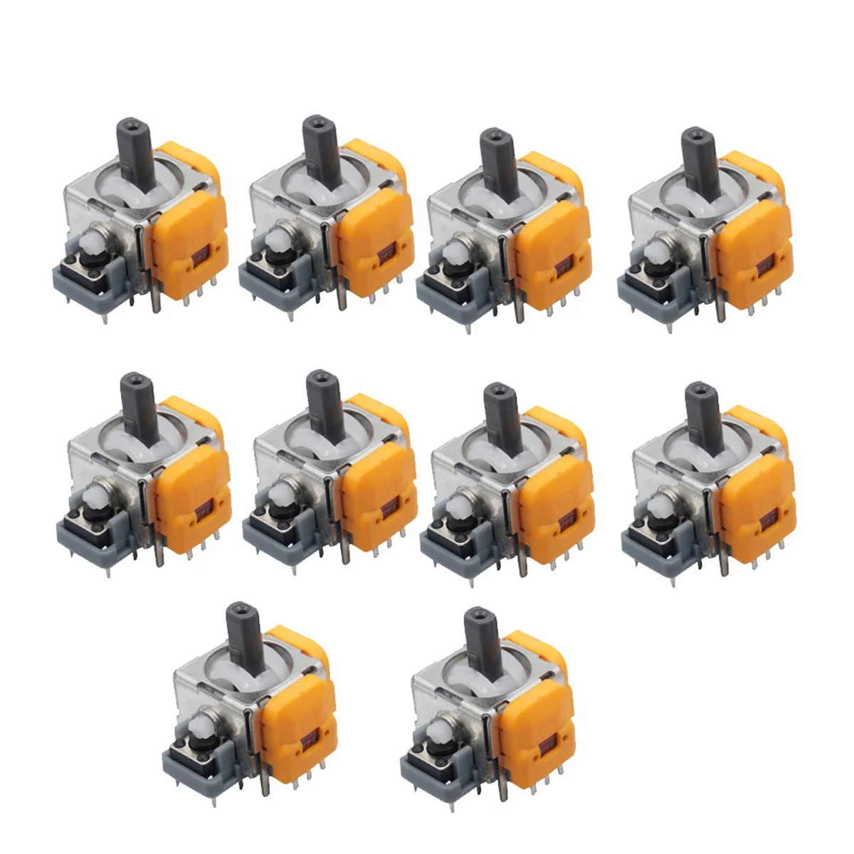 

10Pcs Hall Electromagnetic Joystick for Game Console Hall Joystick Sensor Module Potentiometer