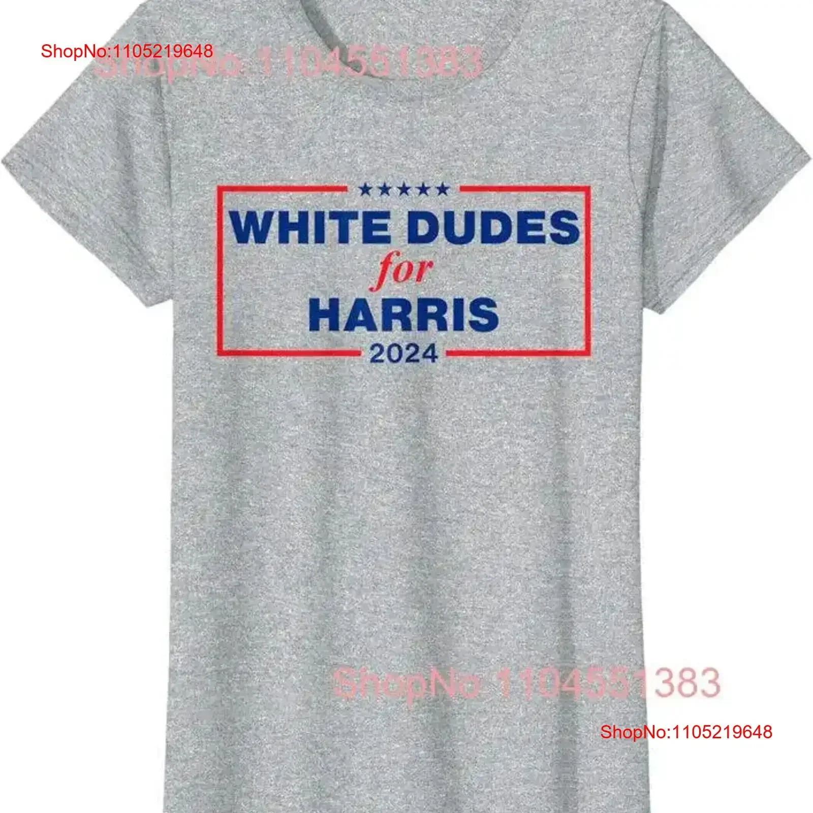 

Женская футболка с круглым вырезом White Dudes For Harris 2024 Election, винтажная, мягкая, универсальная, дышащая, для повседневной носки