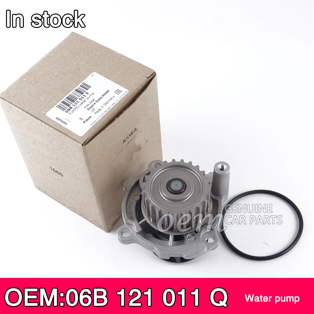 

Car Auto VW Water Pump for GTR Golf JETTA for Caddy Touran TIGUAN PASSAT-Condition New OE 06B121011Q 06B121011L
